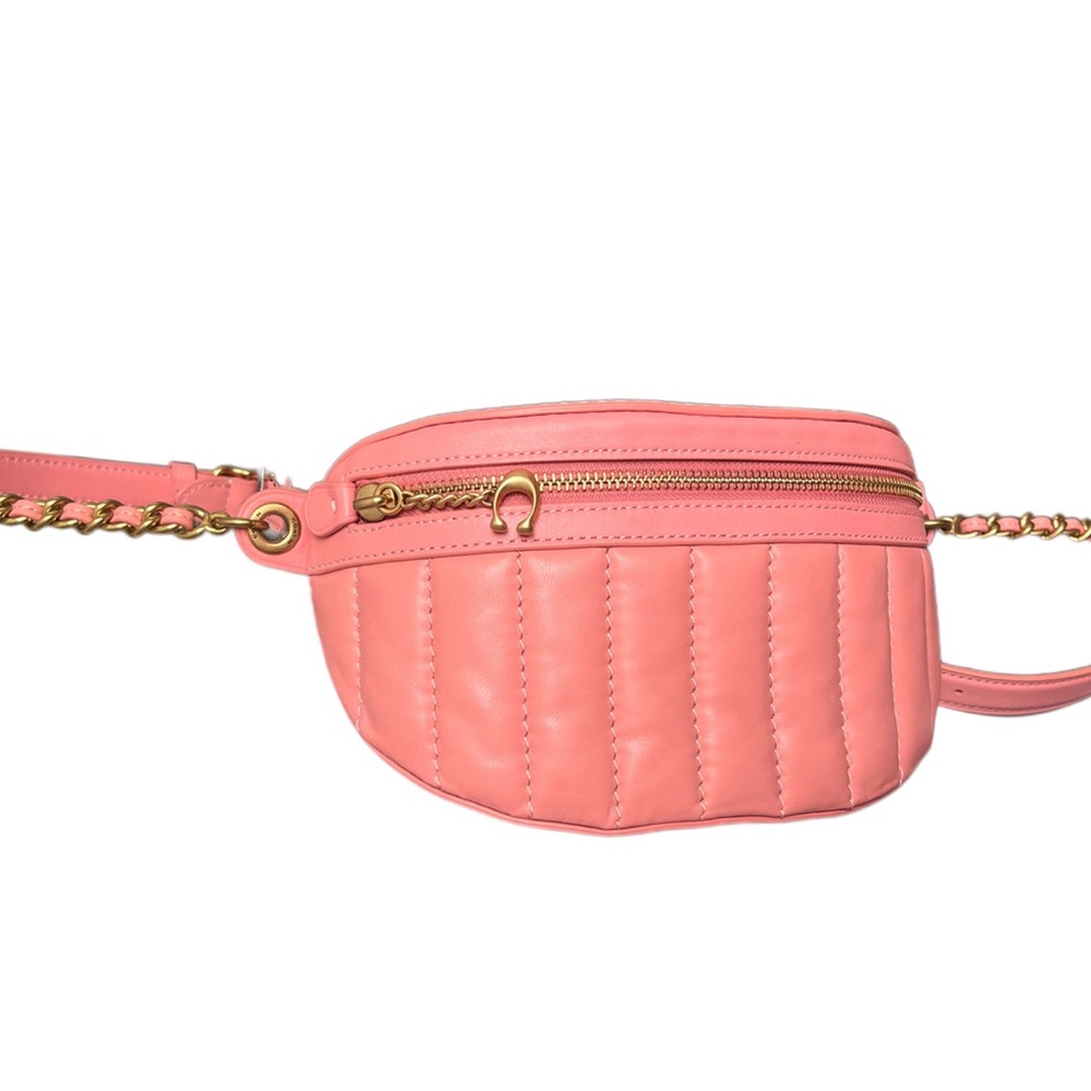 Coach Quilted Leather Belt Bag